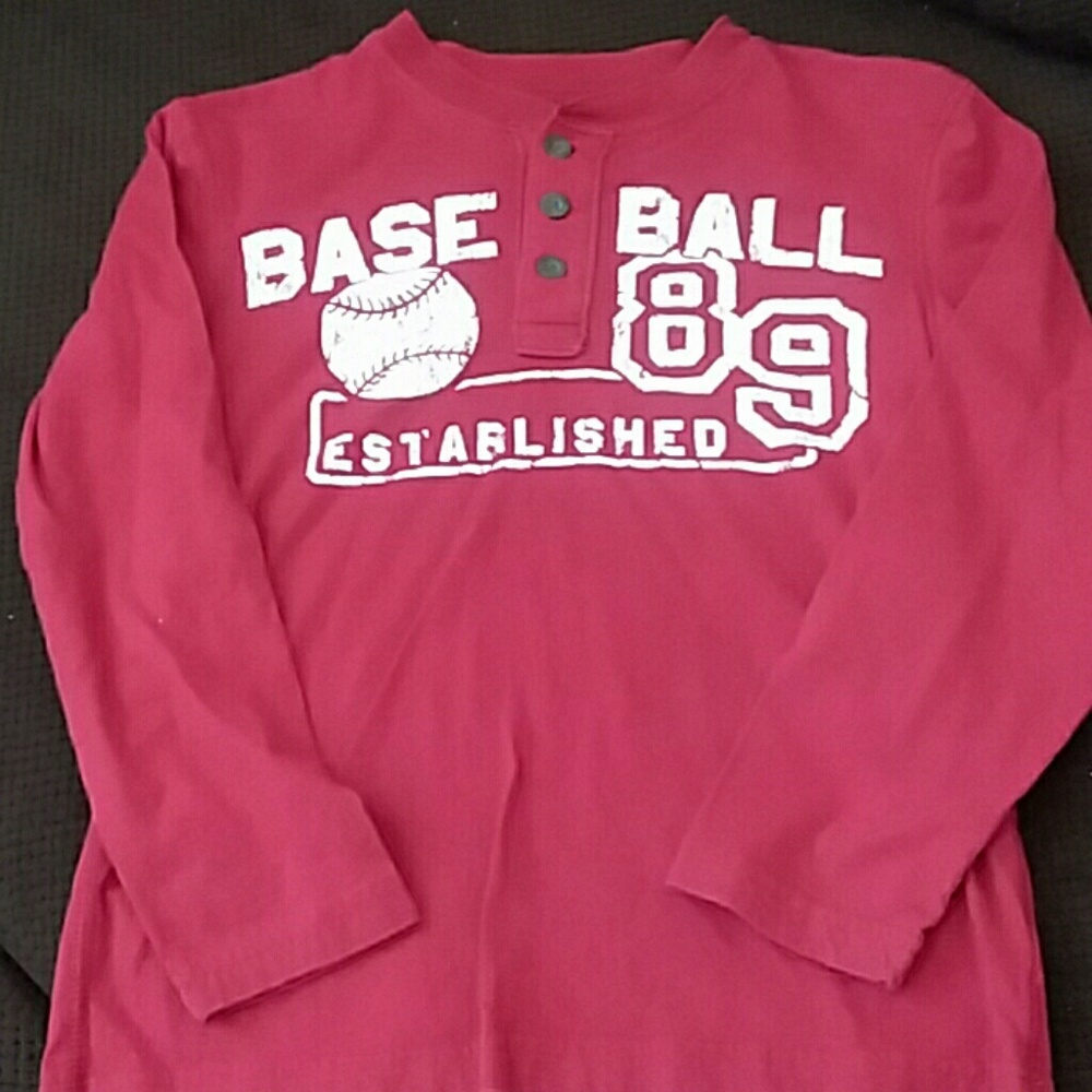 Boys baseball shirt